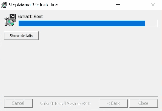 StepMania 3.x installing.
