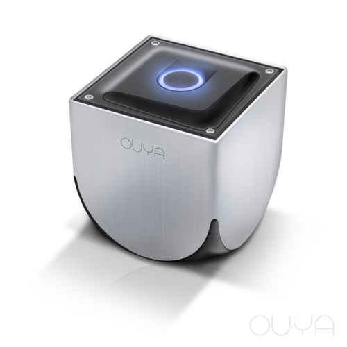 The Ouya Console Retail production by itself