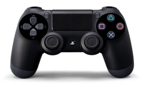 Playstation 4 controller in Comparison to Ouya Controller