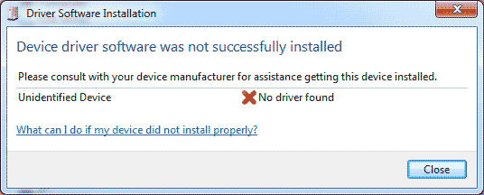 Driver not found to the XBox 360 Wireless Controller