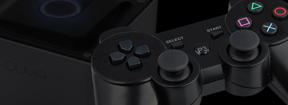 Ouya vs. the P3 Knock Off Controller Title.