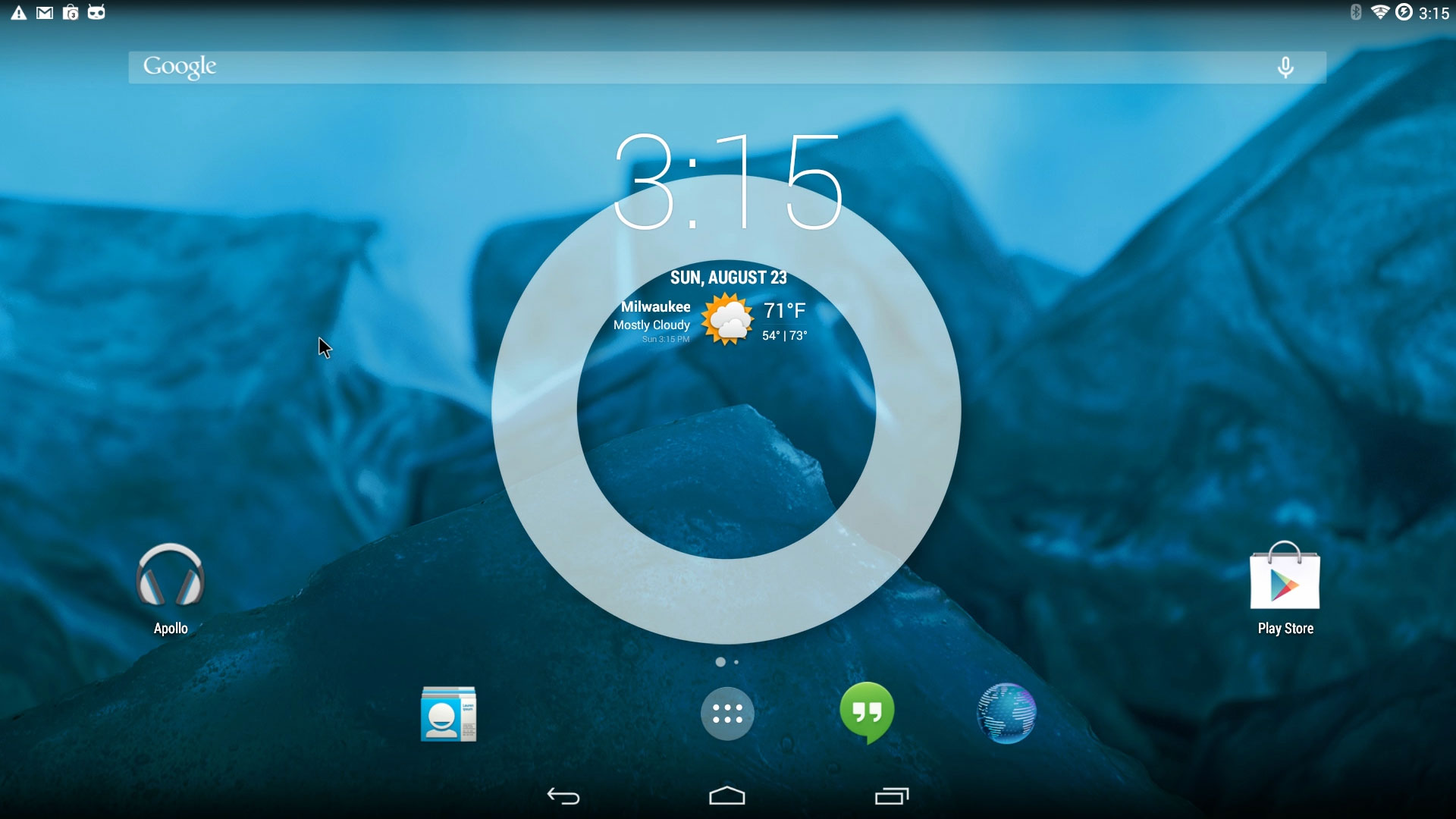 Cyanogen Desktop.