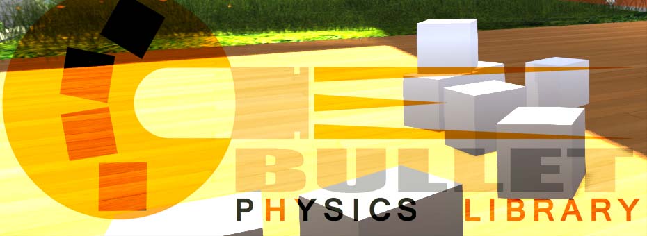 OpenSimulator Bullet Physics Library Logo Title
