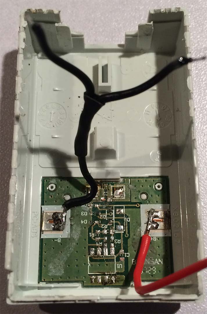 Xbox 360 controller wiring harness for li-po battery