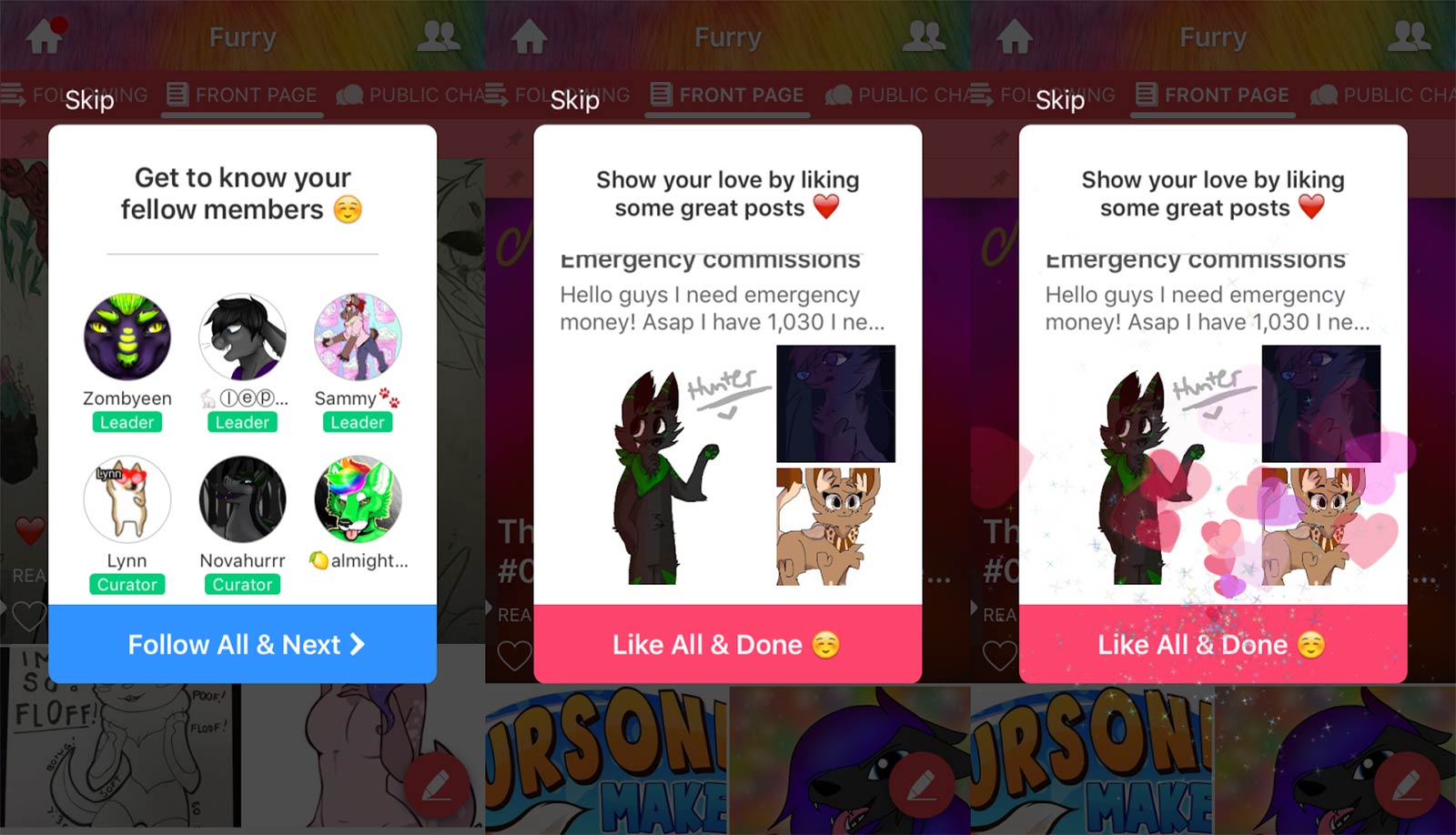 Furry amino online