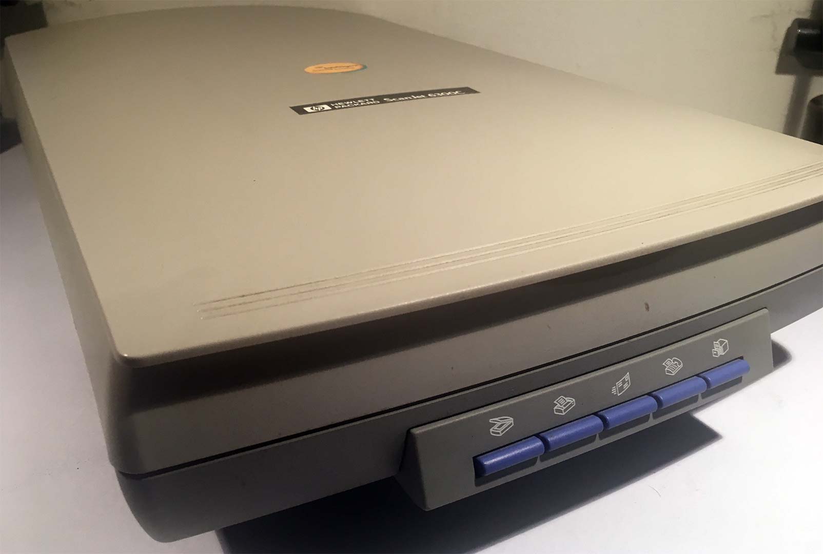 Picture of the HP6300 scanner