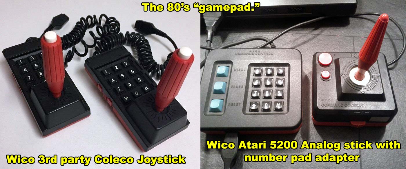 The 1980's Wico gamepad. Sweet hell!