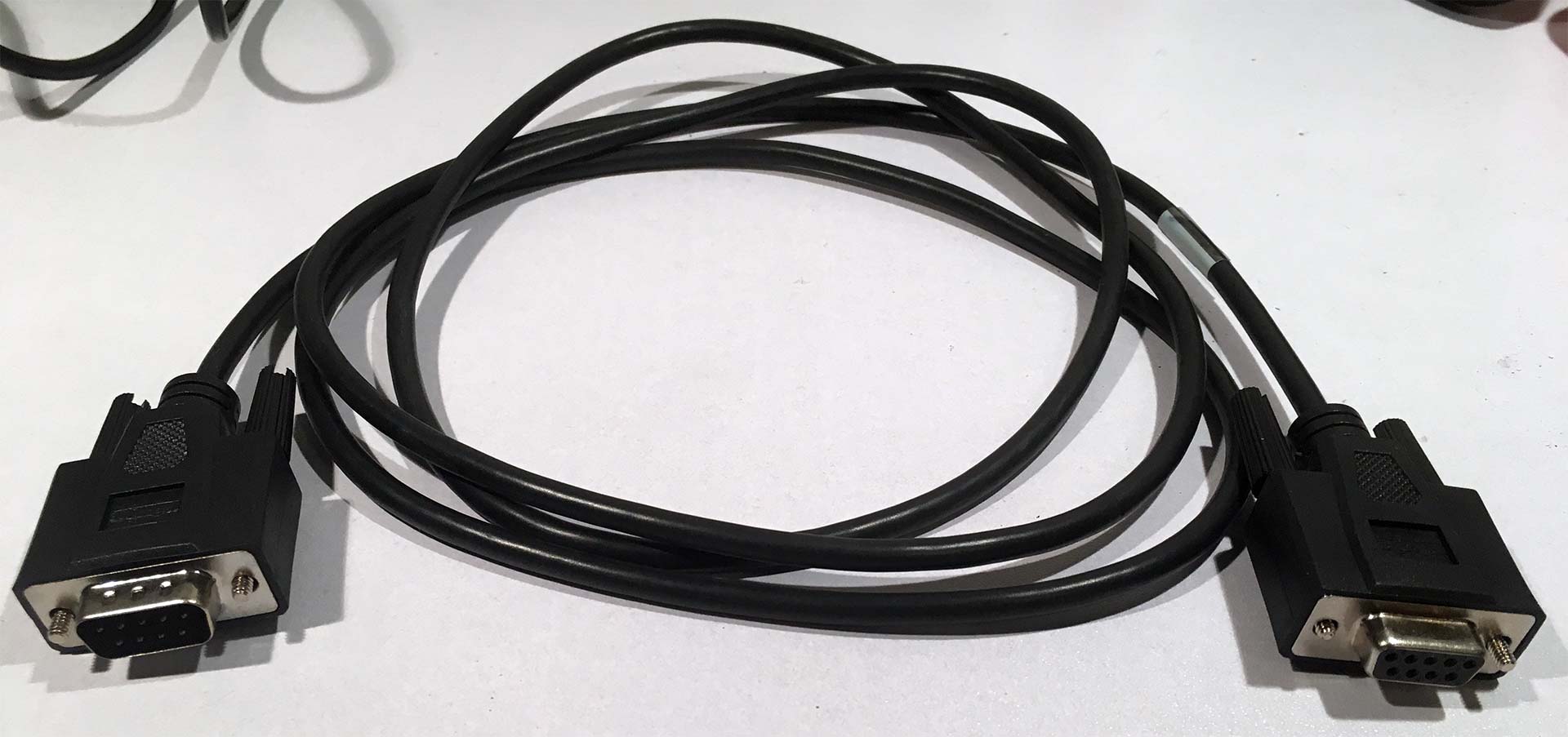 DB9 - serial cable.