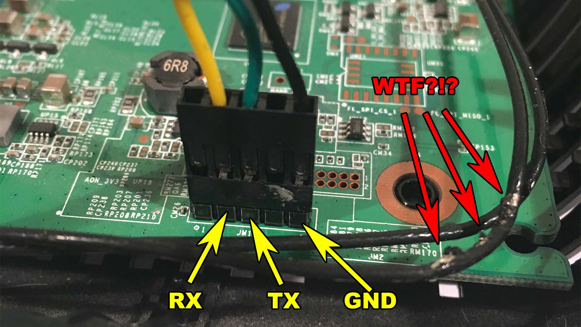 Linksys wireless TTL Interface and wireless cable damage.
