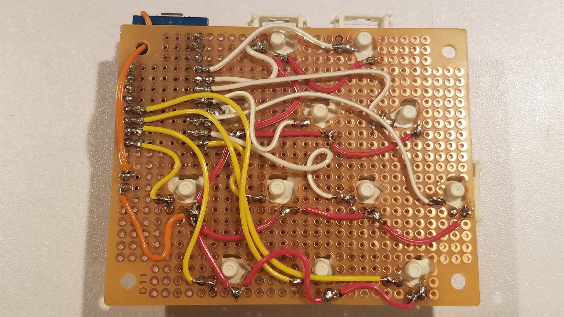 Digital Pin Wiring of Arduino StreamDeck