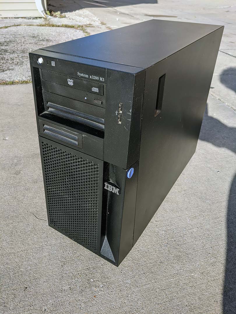Enter the IBM X3200.