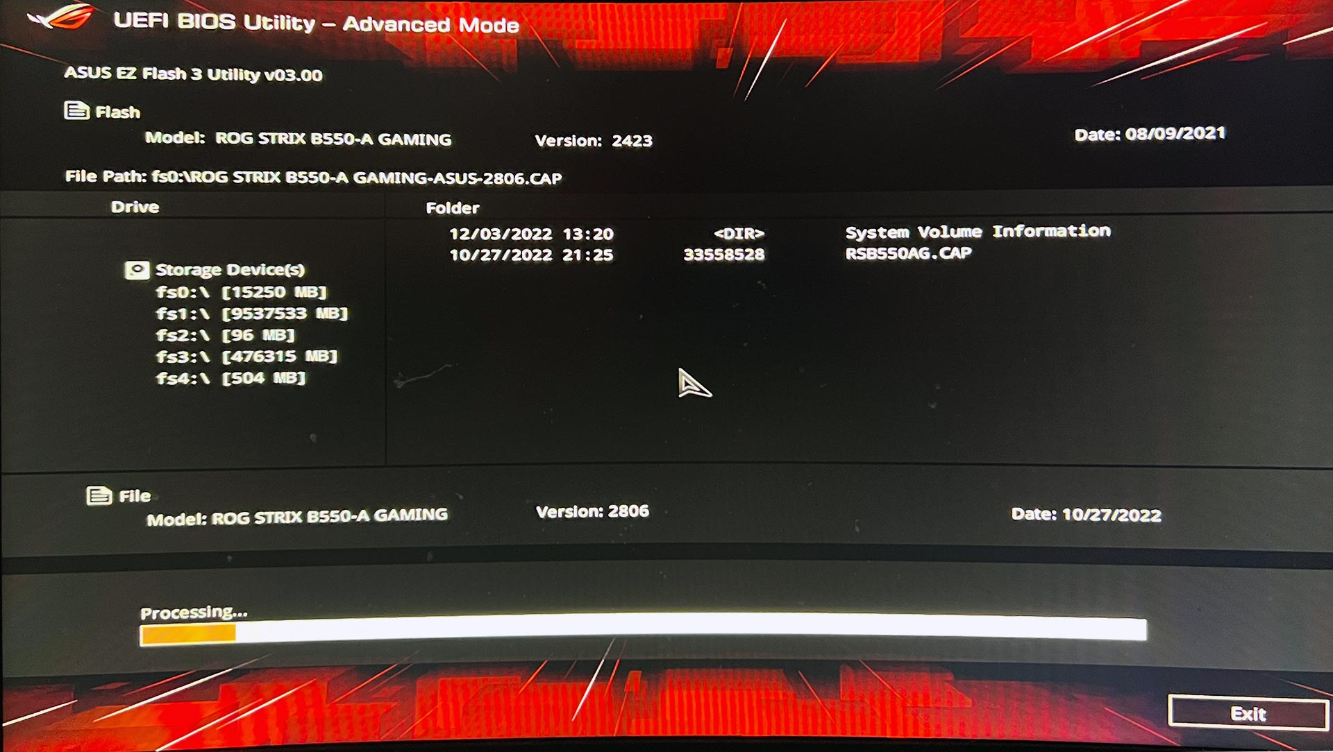 Updating the Bios WITHOUT ASUS Crate!